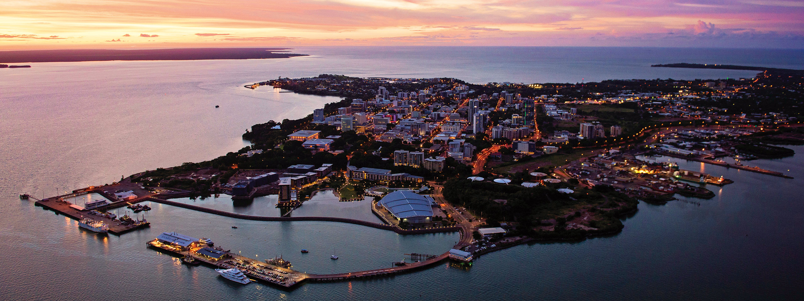 Darwin City sunset