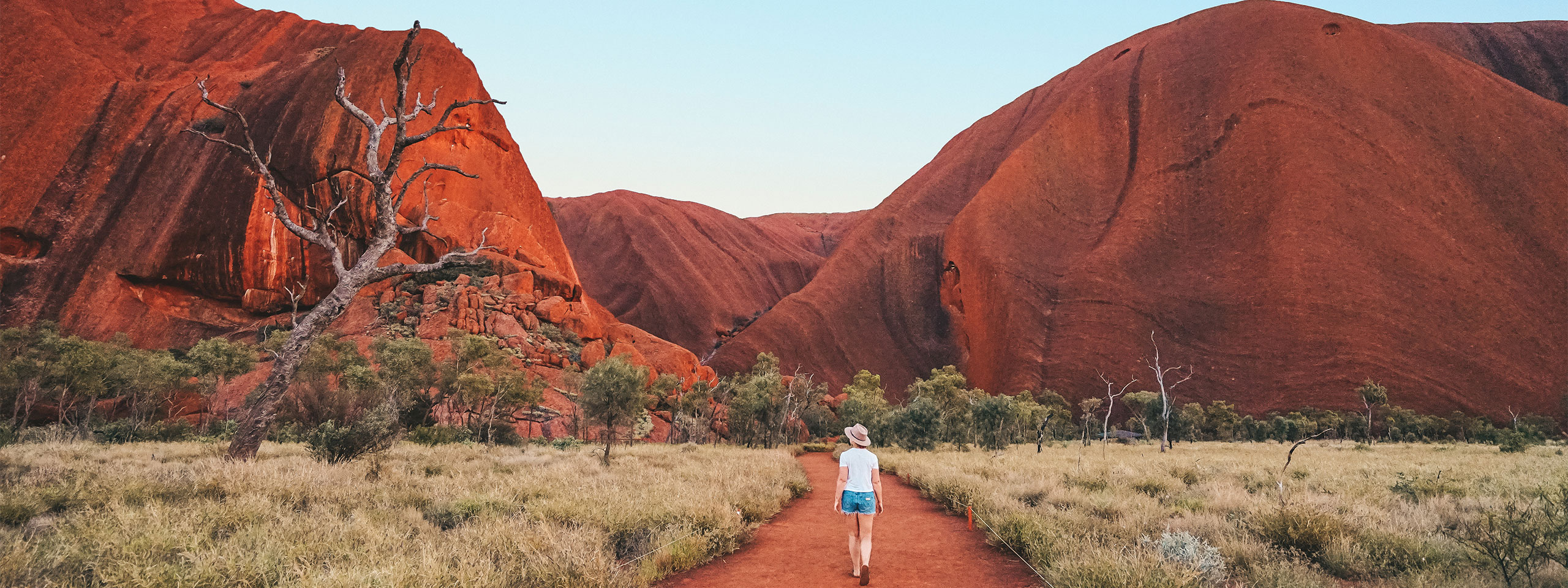 Walking Around Uluru