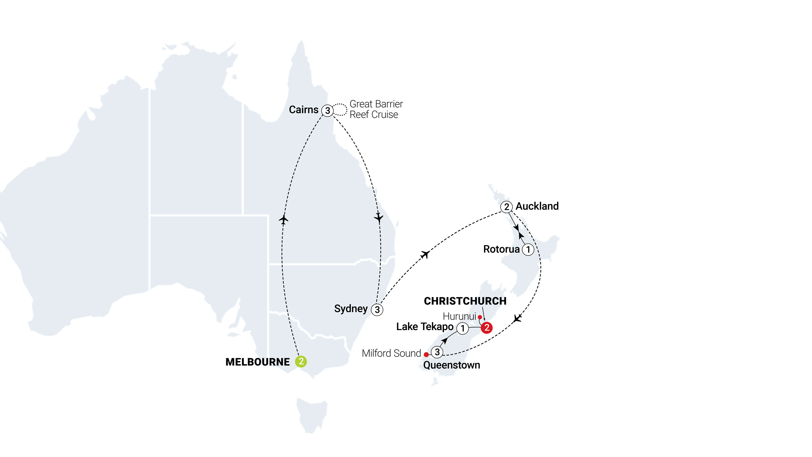 Contrasts of Australia & New Zealand Tour US | AAT Kings US