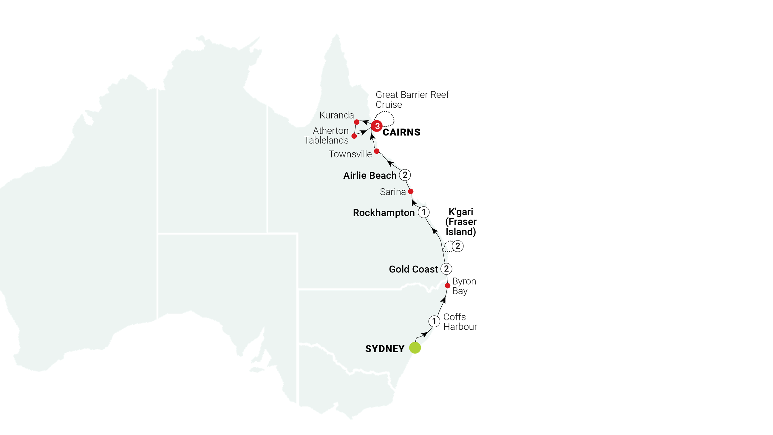 Australian East Coast Sydney to Cairns Tour | AAT Kings US