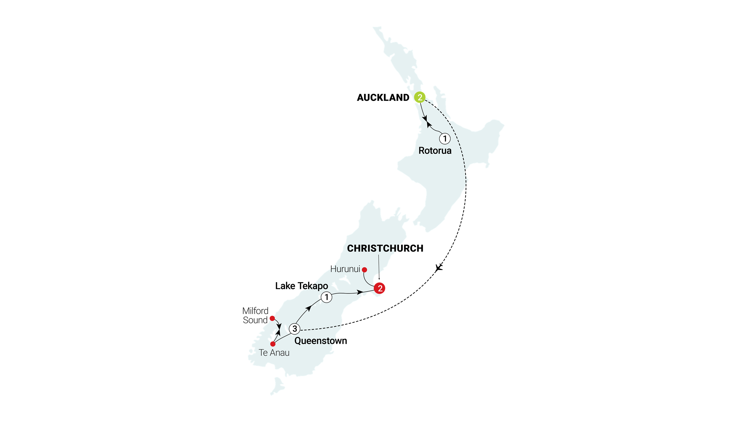 Contrasts Of New Zealand AU US | AAT Kings US